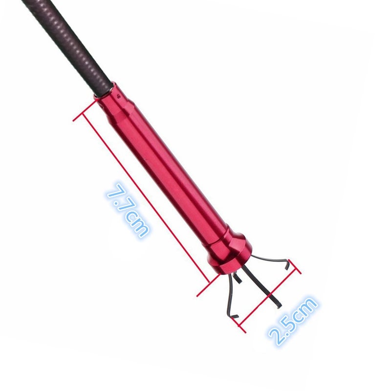 Junrbx Stereotype four-claw magnetic gripping tool with LED light stainless steel spring can be fixed in different shapes without bounce 2 in 1 magnetic pickup (Directional four-jaw picker-03) - Image 4